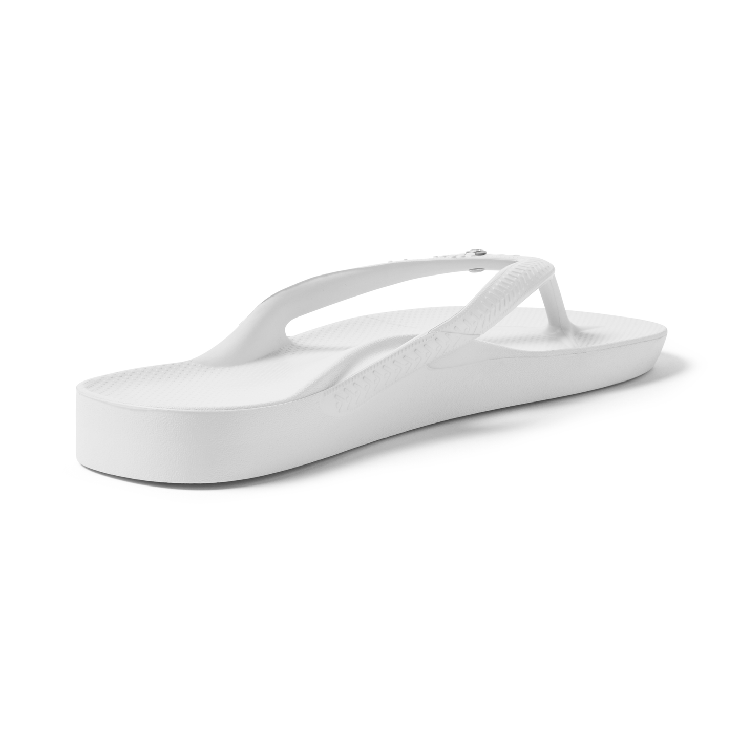 Archies Arch Support Jandals - Crystal White