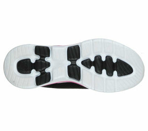 Skechers Go Walk 5 Guardian Black Hot Pink Deejays Shoes