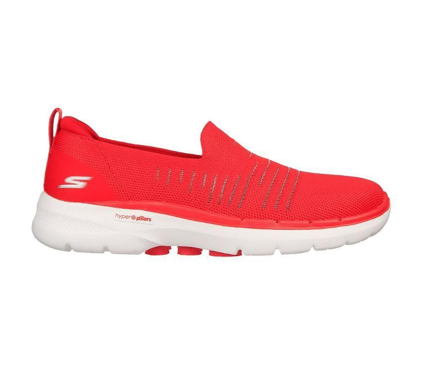 Red hot sale skechers ladies