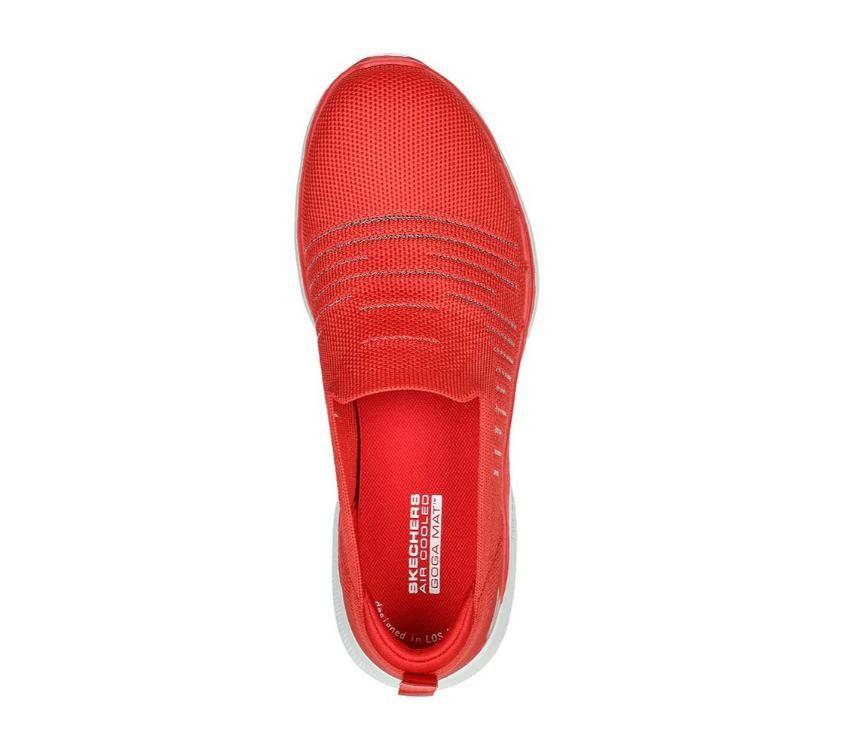 Skechers goga store mat red