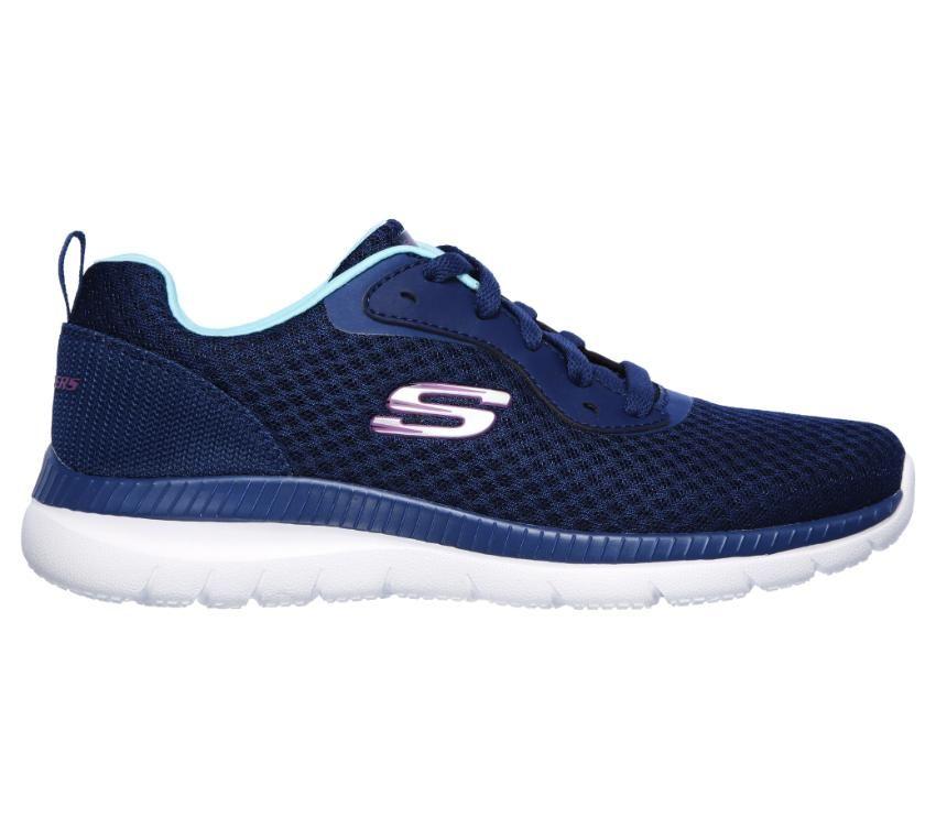 Blue skechers shop ladies