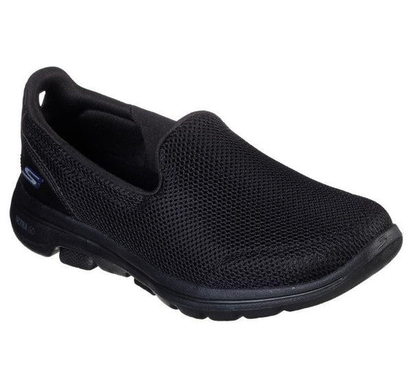Skechers Go Walk 5 Black Deejays Shoes