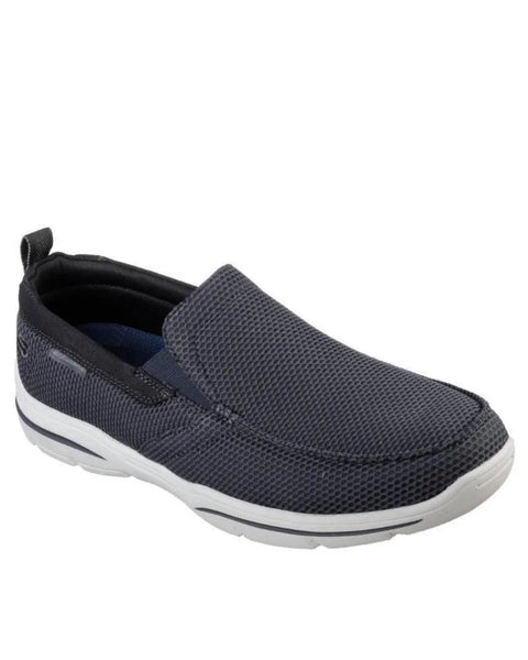 Skechers Mens Harper Walton Dark Navy Deejays Shoes