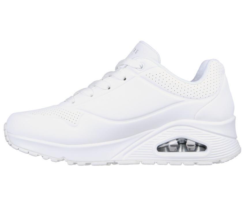 Skechers Ladies Uno - Stand On Air - White