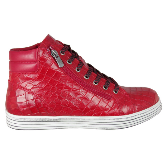 Cabello Urban Croco Ladies Sneaker Boots