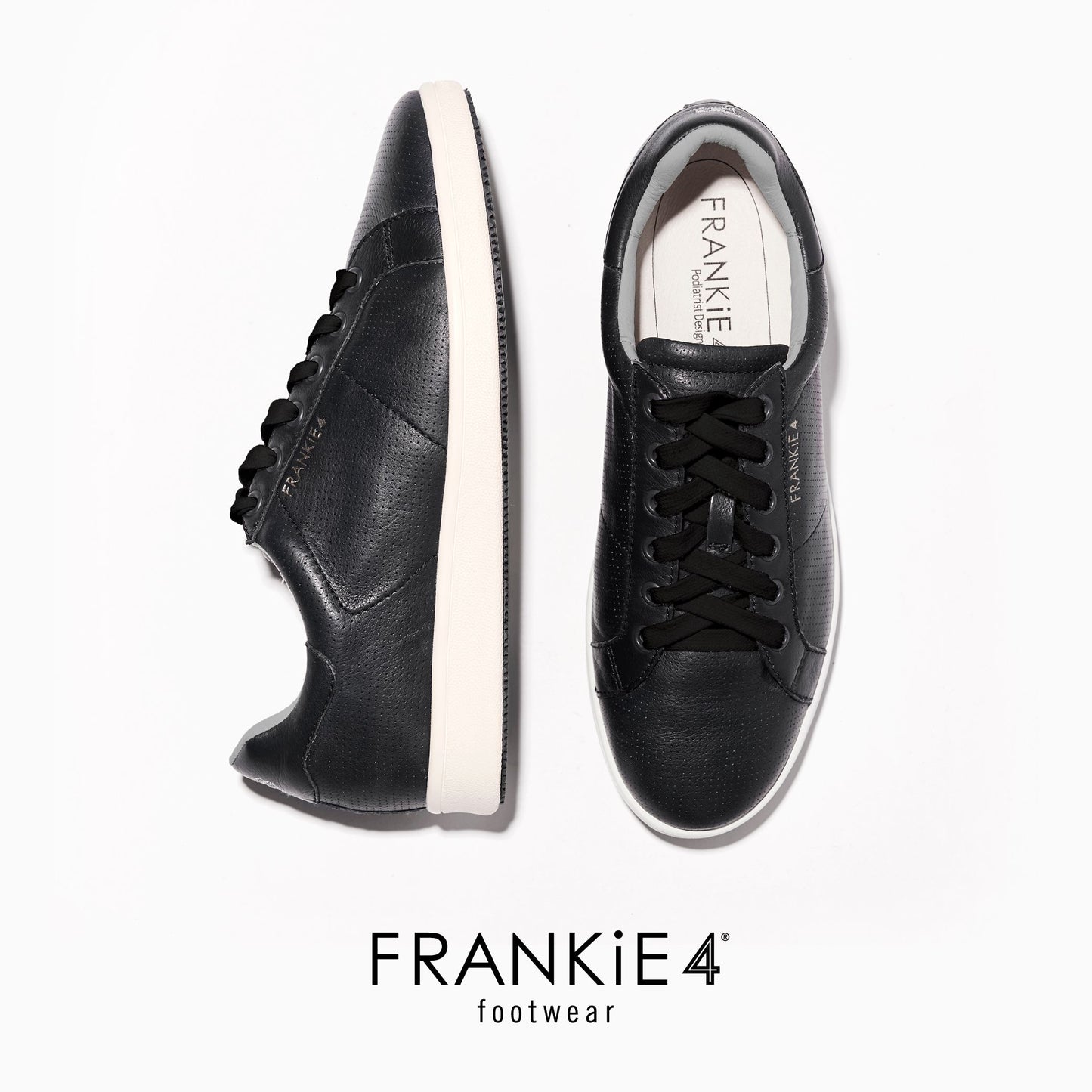Frankie 4 Jackie III - Black Punched