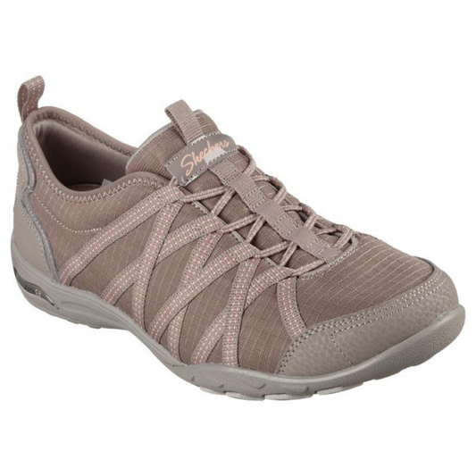 Skechers Ladies Arch Fit Comfy - Paradise Found - Taupe