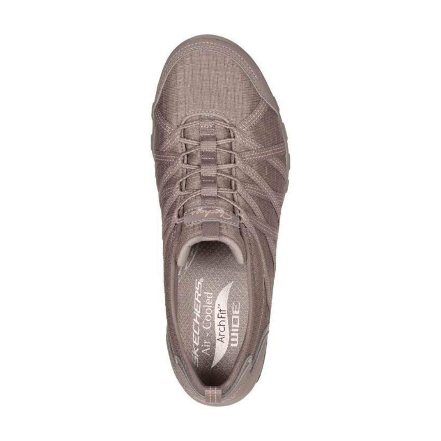 Skechers Ladies Arch Fit Comfy - Paradise Found - Taupe