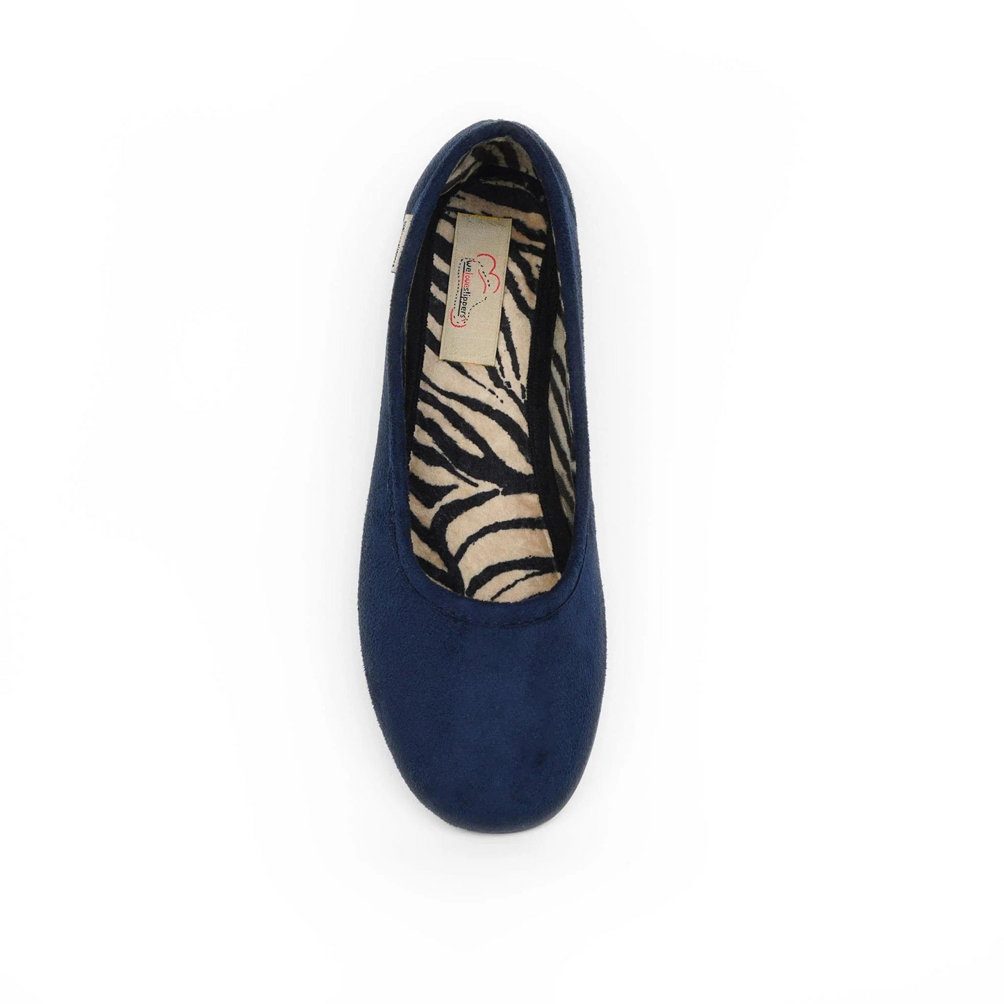 We Love Slippers Ballet - Navy