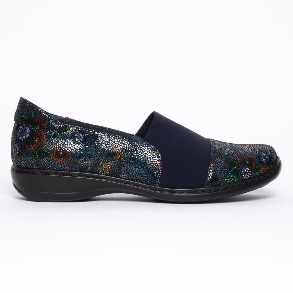 Cassini Moppy - Navy/Floral